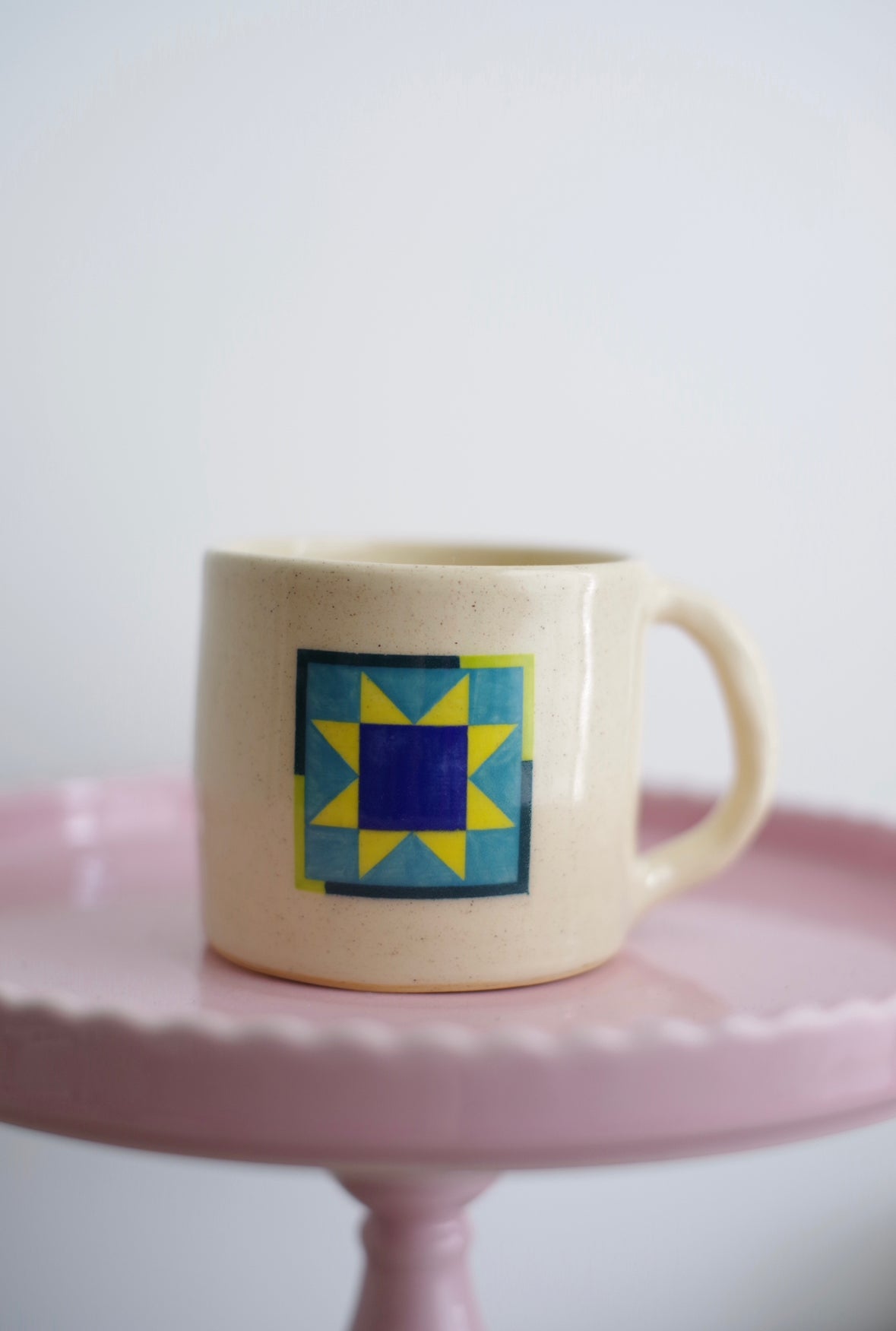 Star Adventure Quilt Mug *for Then Came June QAL prize*