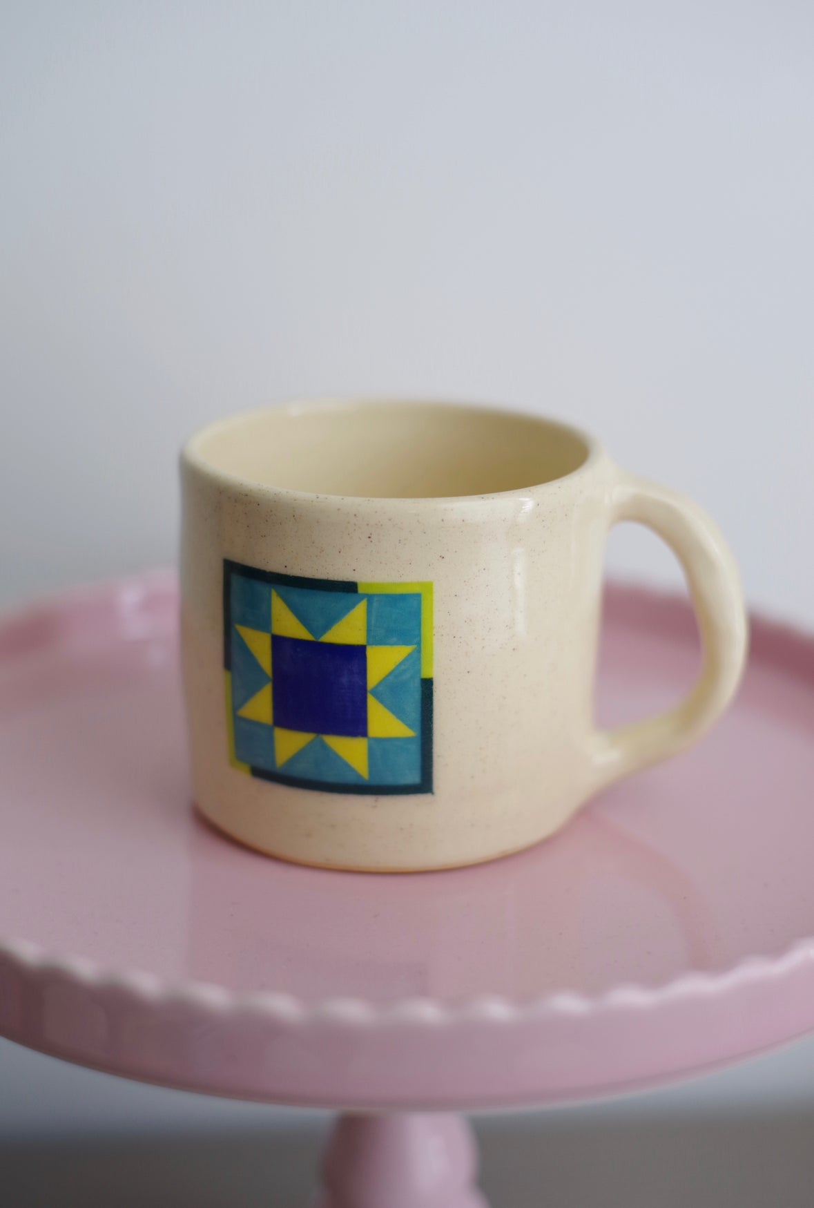 Star Adventure Quilt Mug *for Then Came June QAL prize*