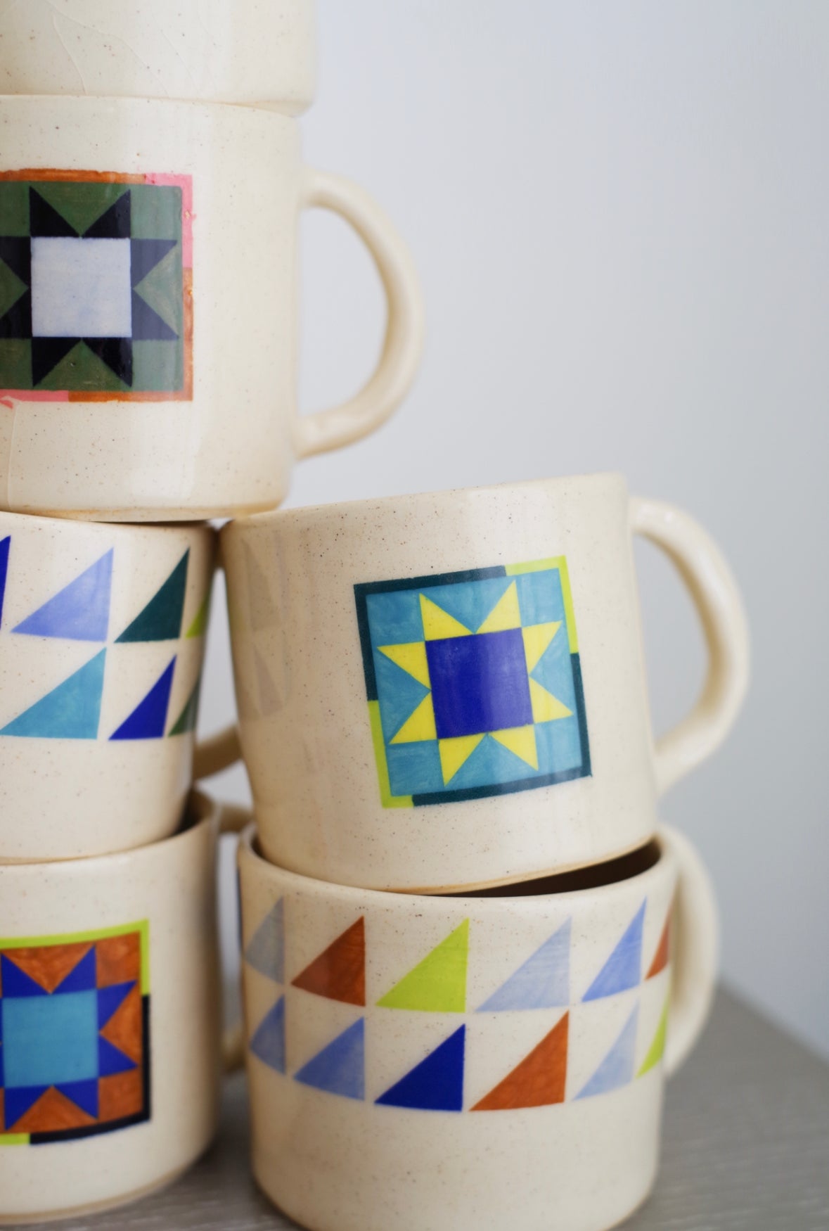 Star Adventure Quilt Mug *for Then Came June QAL prize*
