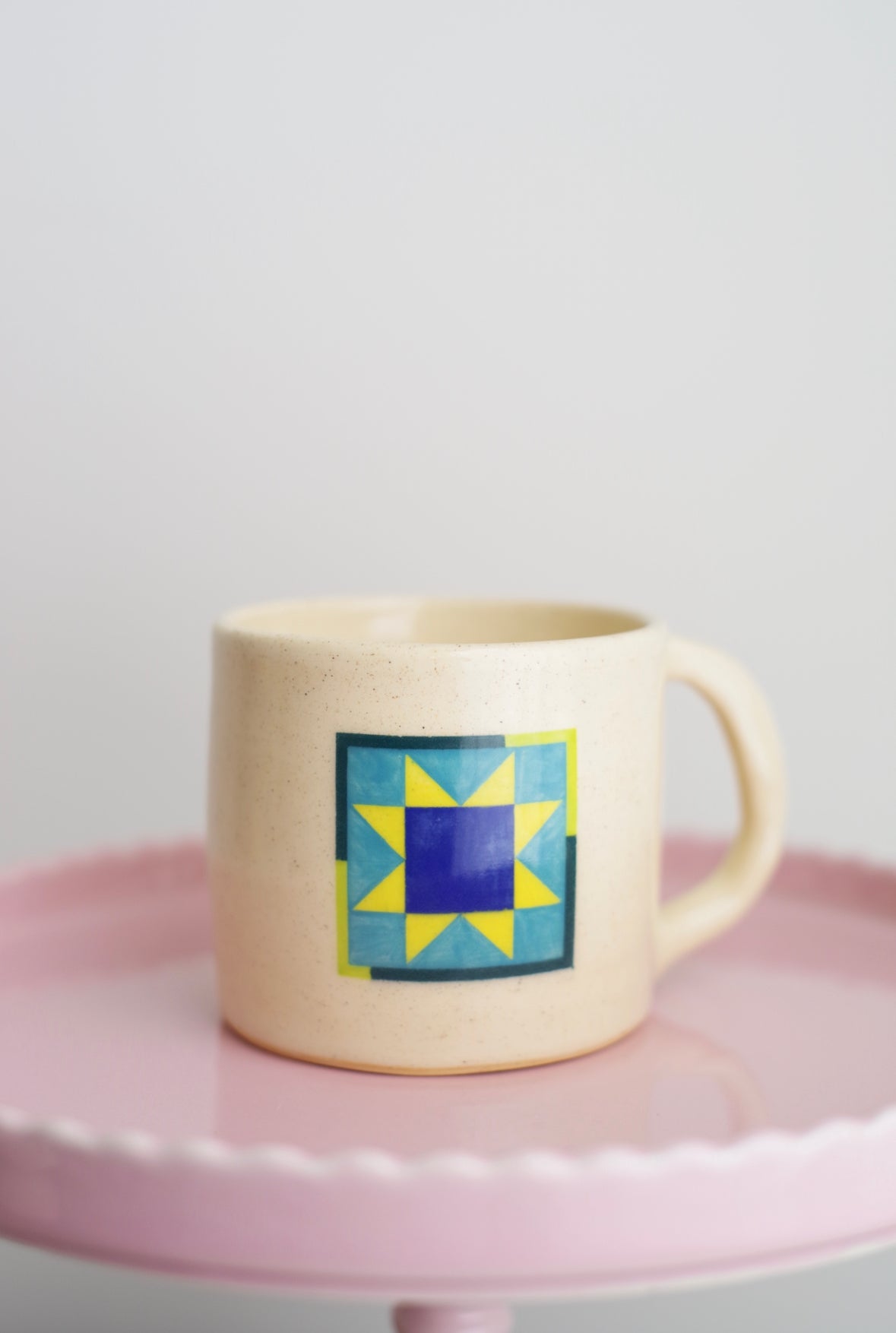 Star Adventure Quilt Mug *for Then Came June QAL prize*