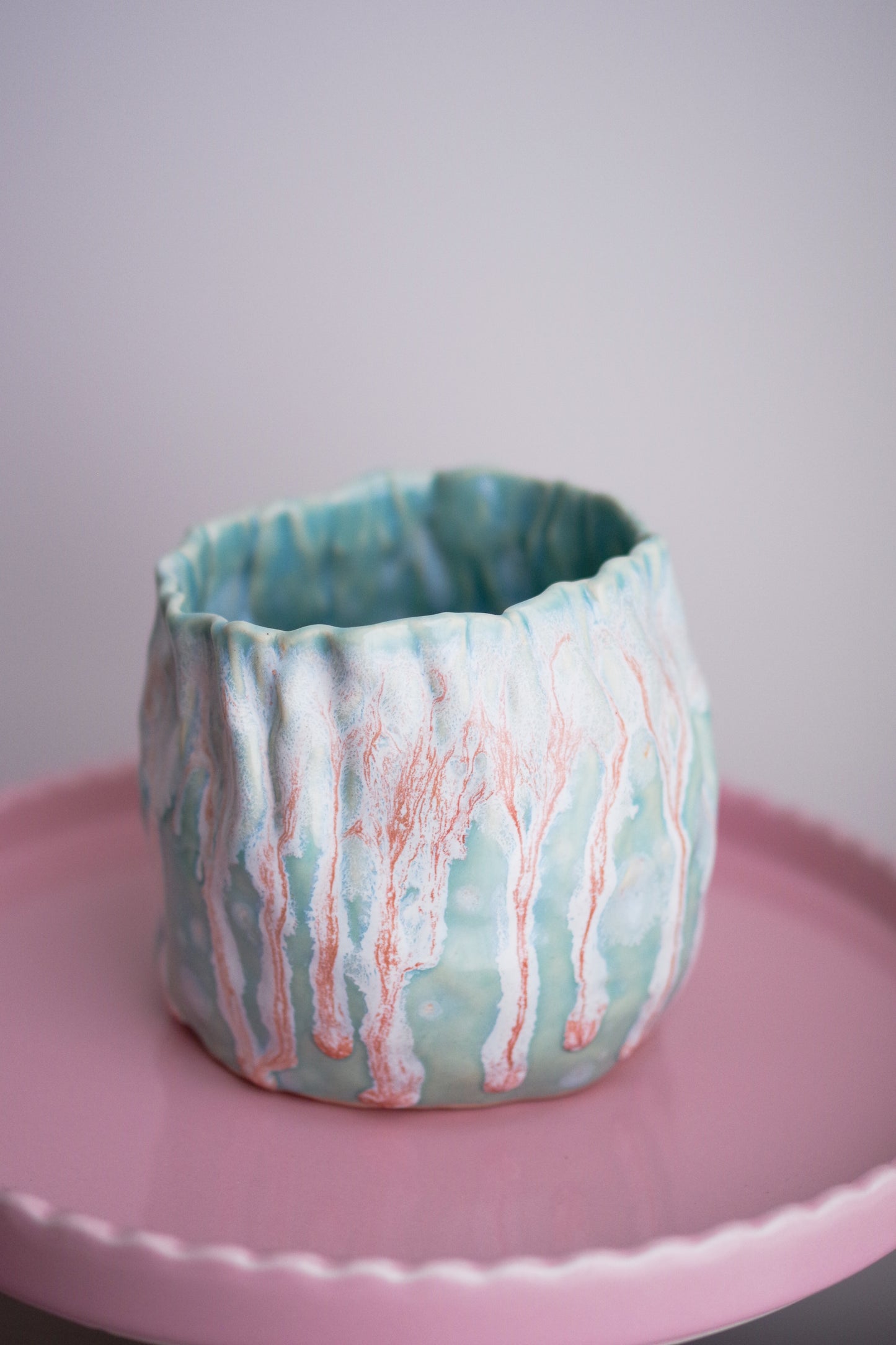 Ocean and Coral Vase
